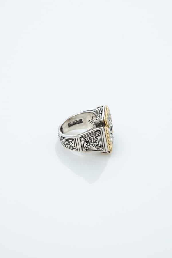 RING SILVER & 18K GOLD