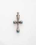 CROSS STERLING SILVER 925/TURQUOISE