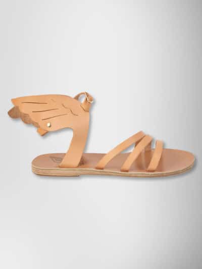 SANDALS "IKARIA" IN NATURAL LEATHER