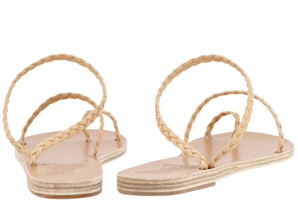 SANDALS "ELEFTHERIA" IN NATURAL LEATHER