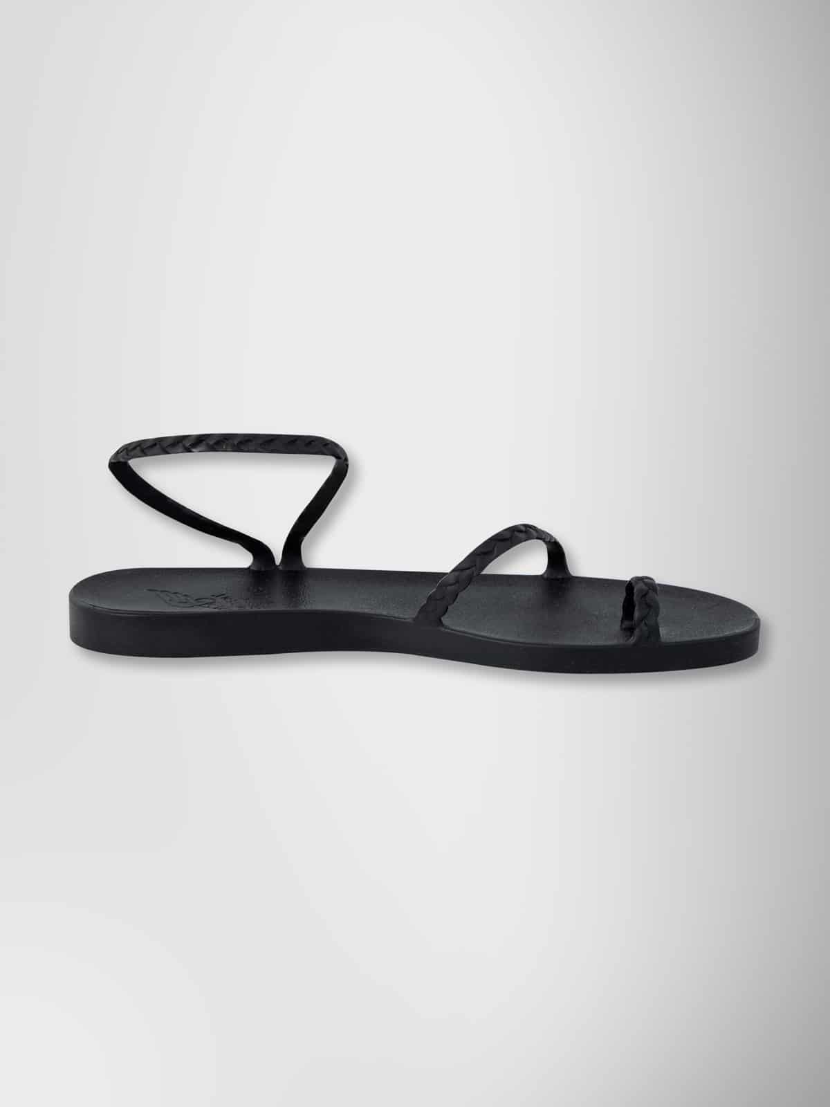 SANDALS "ELEFTHERIA" WITH GLITTERY RUBBER MATERIAL