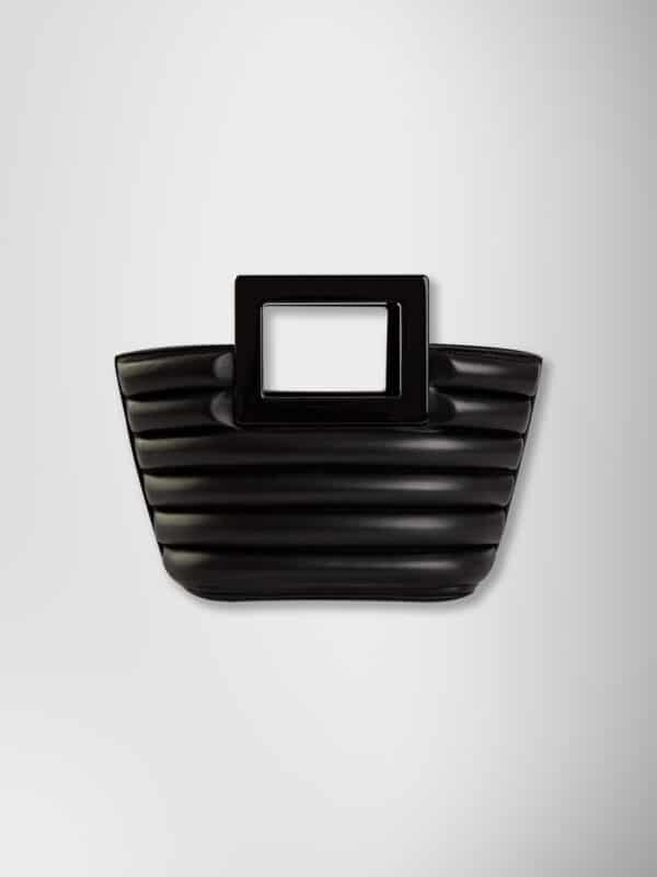 MICRO RIVIERA BAG QUILTED BLACK
