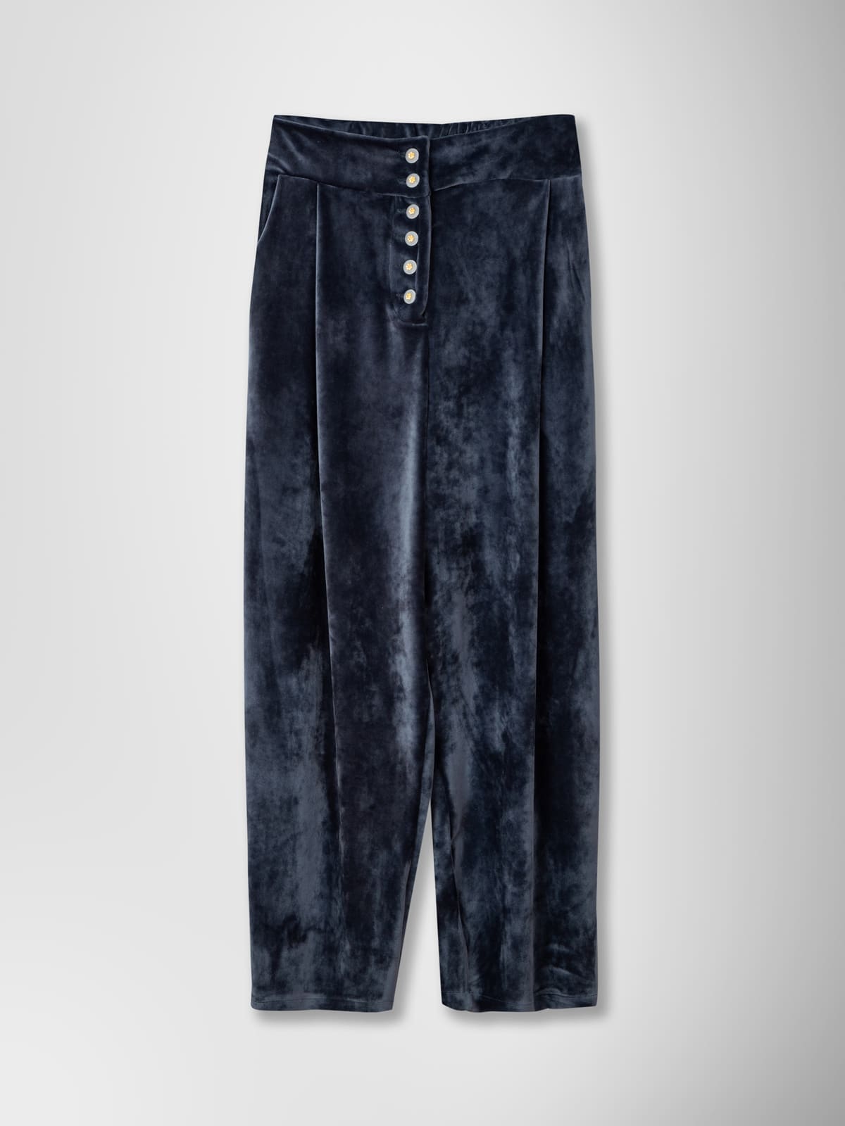 TROUSER BLUE WITH BUTTON