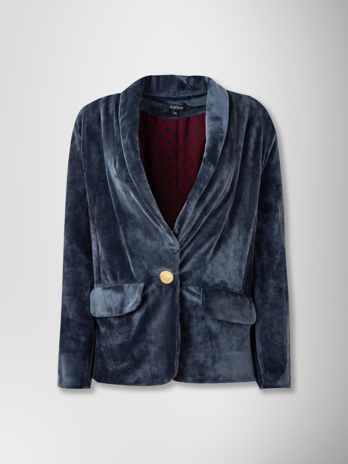 BLAZER WITH BUTTONS BLUE
