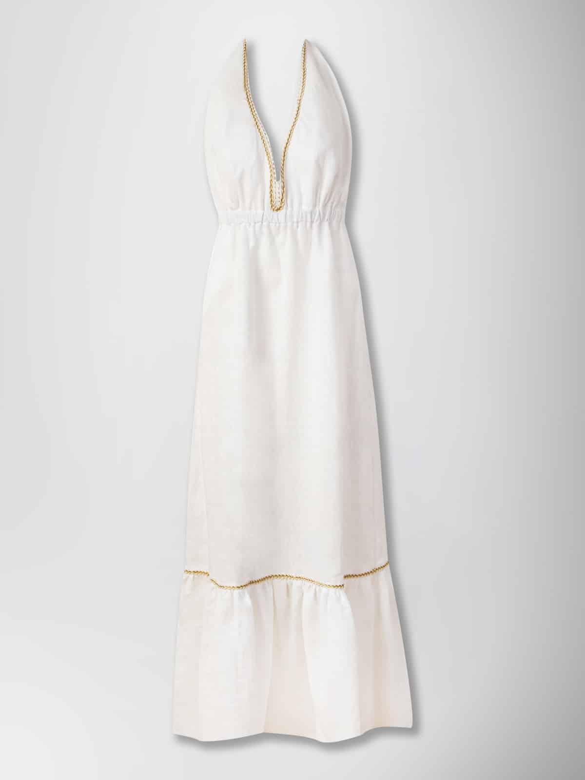 DRESS "ASAPHIS" WHITE