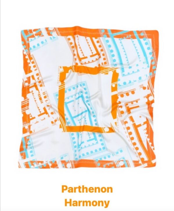 PARTHENON HARMONY SCARF 90x90 OS
