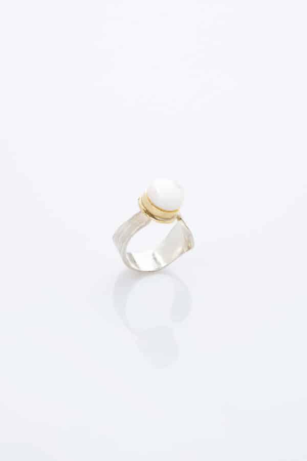 RING GOLD PEARL R020