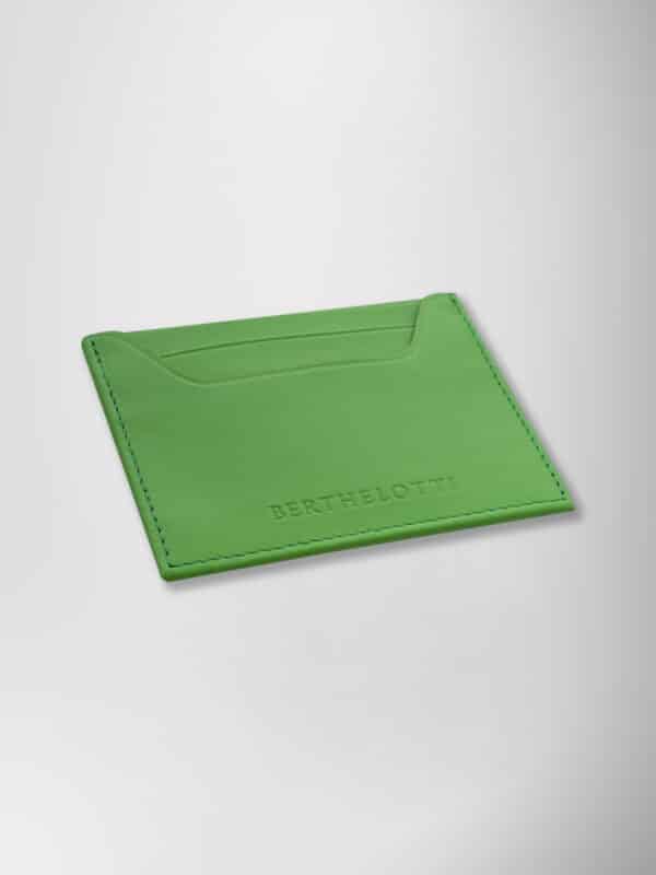 WALLY LIGHT GREEN CARD HOLDER