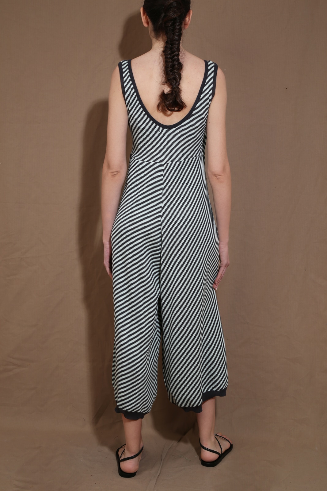 OVERALL JUMPSUIT ARGENTO GREY
