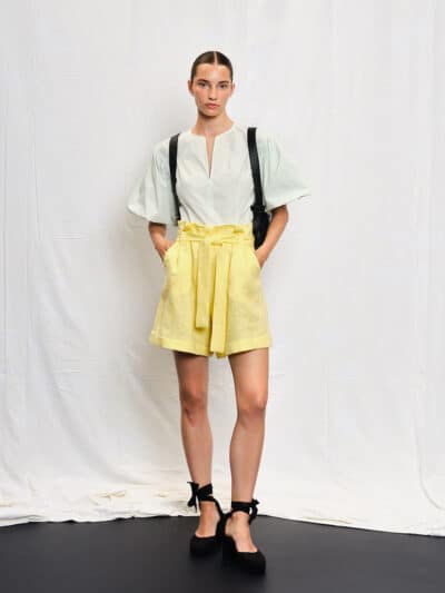 PAPERBAG SHORTS "ODE TO NATURE" SUNSINE YELLOW