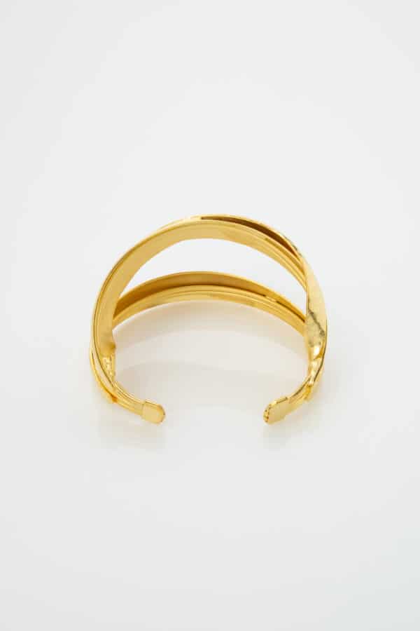 GOLD PLATED BRACELET DOUBLE