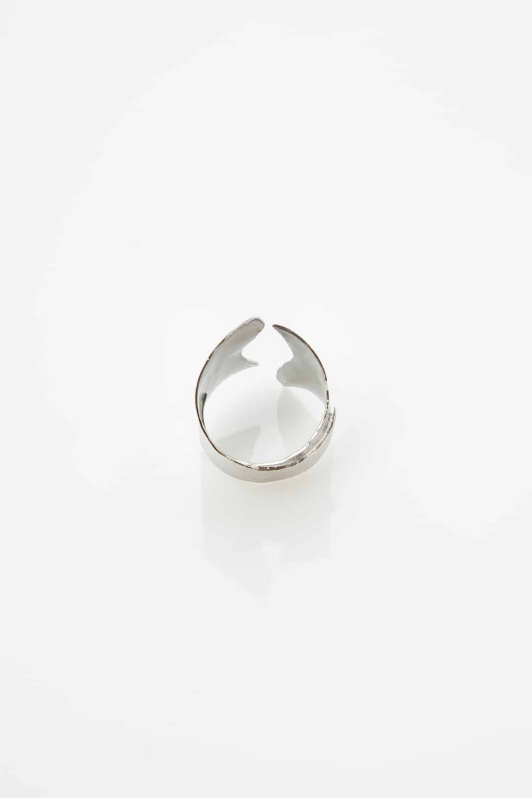 WHITE GOLD PLATED RING