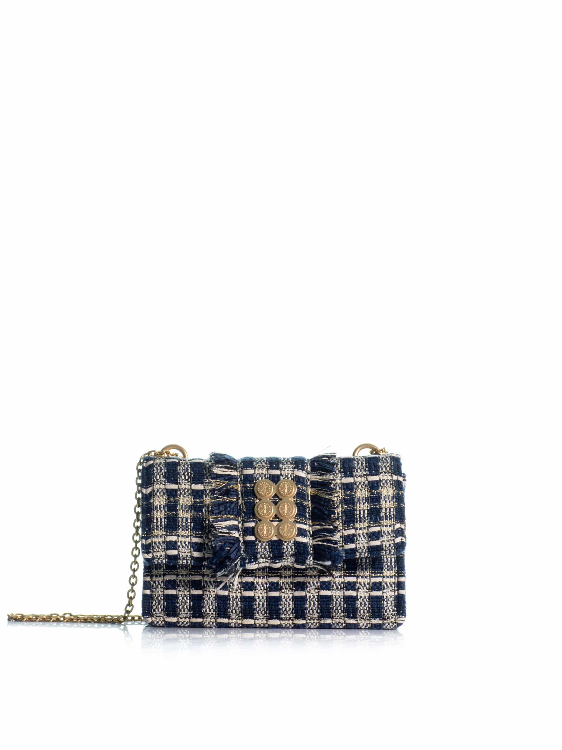 kooreloo handbags the lucerne blue/gold