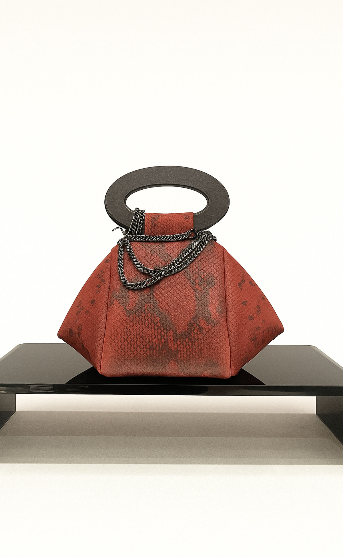 CLOUD-BAG-BURGUNDY-SNAKE-PRINT