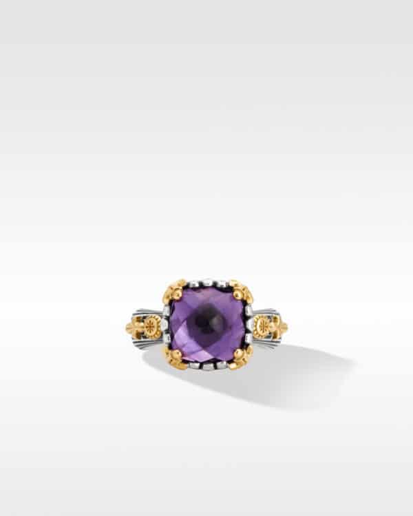Utopia Ring with Amethyst