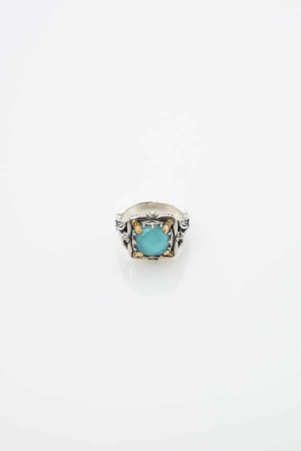 RING TURQUOISE DOUBLET
