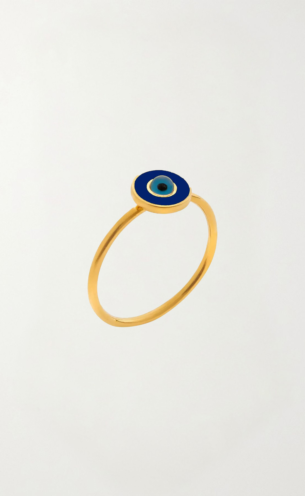 NEON BLUE EYE RING
