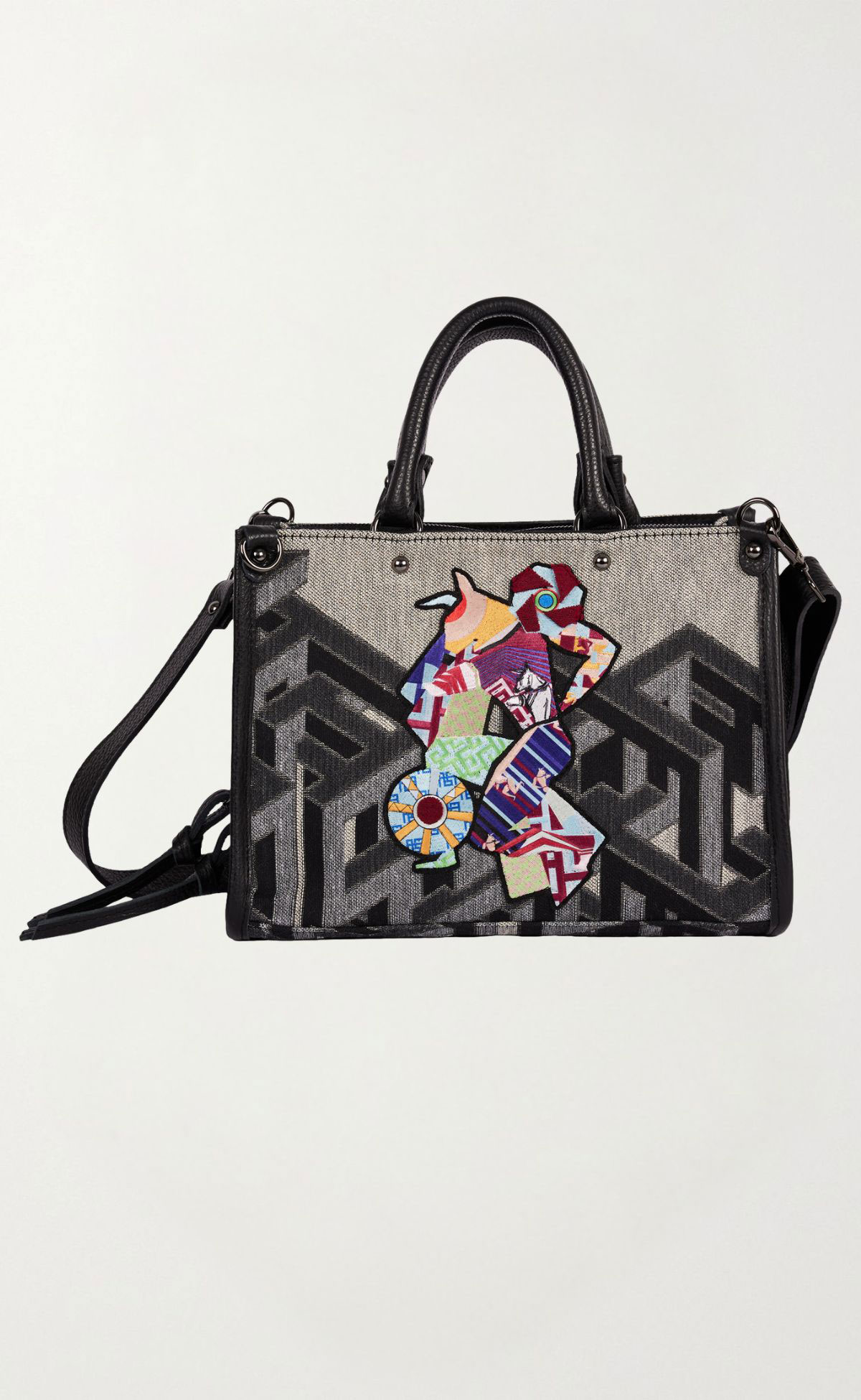 THALOS SMALL BAG LABYRINTH GREY